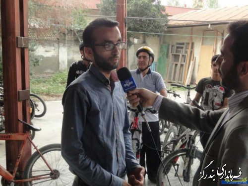 ﻿همایش دوچرخه سواری همگانی در بندرگز برگزار شد