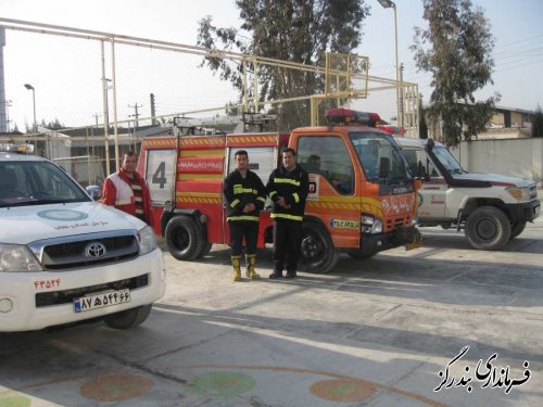 هجدهمین مانور زلزله و ایمنی در مدارس بندرگز برگزار شد