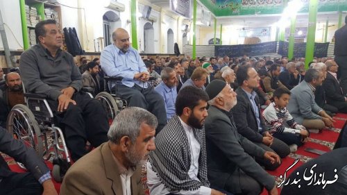 مراسم بزرگداشت حضرت آیت الله نصیری در نوکنده برگزار شد