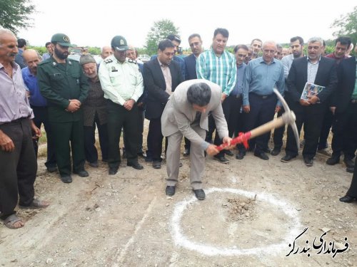 کلنگ احداث آب بندان در روستای وطنا به زمین زده شد