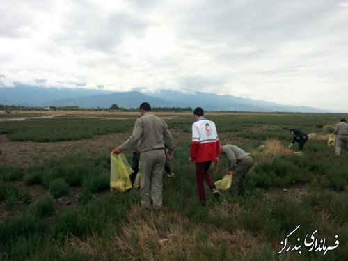  سواحل شهرستان بندرگز از زباله پاکسازی شد