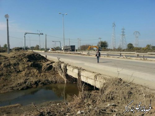 بازدید نماینده مجلس شورای اسلامی و معاون استاندار از مناطق سیل‌زده نوکنده