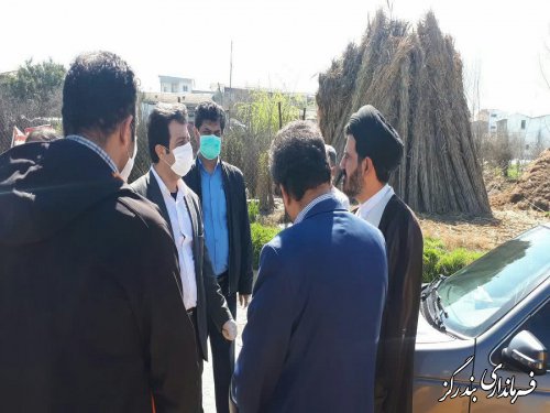 راه اندازی مرکز تب سنج در ورودی بندرگز