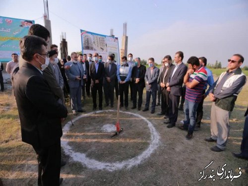 مرحله نخست احداث واحدهای مسکونی طرح اقدام ملی مسکن در بندرگز آغاز شد