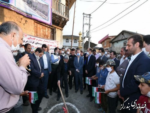 عملیات اجرایی فاز اول بافت باارزش روستای بنفش تپه آغاز شد