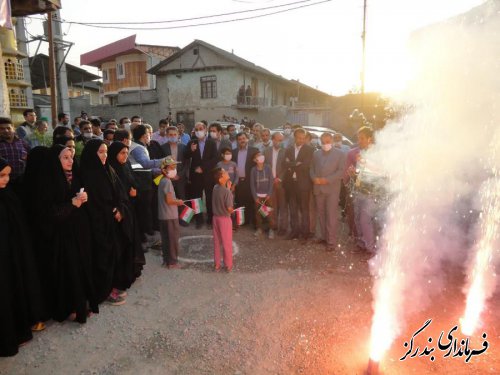 عملیات اجرایی فاز اول بافت باارزش روستای بنفش تپه آغاز شد