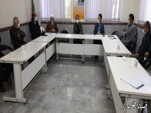 بخشدار نوکنده بر استفاده از همه ظرفیتها برای اجرای پروتکل‌های بهداشتی تاکید کرد
