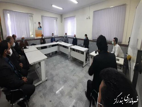 بخشدار نوکنده بر استفاده از همه ظرفیتها برای اجرای پروتکل‌های بهداشتی تاکید کرد