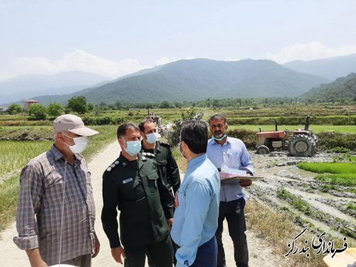 کانال بتنی انتقال آب کشاورزی روستای استون آباد به بهره برداری رسید