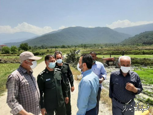 کانال بتنی انتقال آب کشاورزی روستای استون آباد به بهره برداری رسید