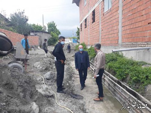 بازدید کمیته دهگردشی بخش مرکزی بندرگز از روستای باغو کناره