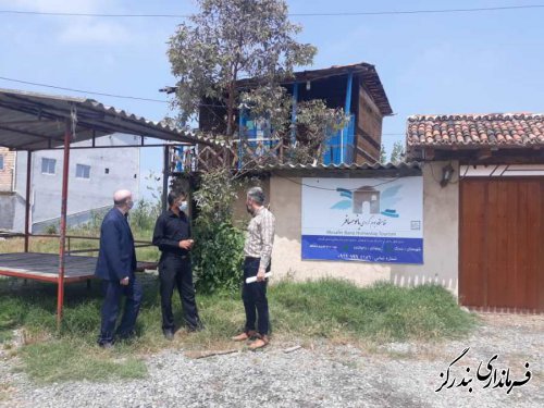 بازدید کمیته دهگردشی بخش مرکزی بندرگز از روستای باغو کناره