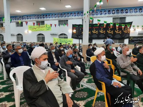 آیین گرامیداشت سالروز ارتحال حضرت امام (ره) و قیام 15 خرداد در نوکنده برگزار شد