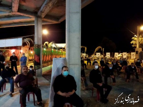 برگزاری مراسم عزاداری سید و سالار شهیدان امام حسین(ع) در نوکنده