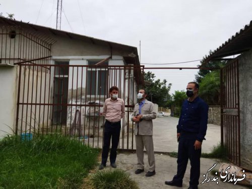 بازدید بخشدار از اداره توزیع نیروی برق نوکنده