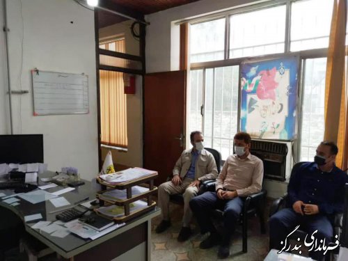 بازدید بخشدار از اداره توزیع نیروی برق نوکنده