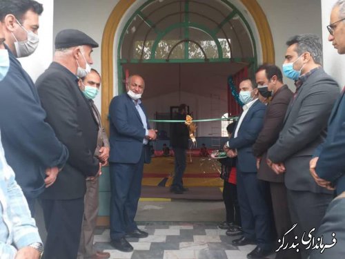 کلاس درس تربیت بدنی در دهستان لیوان افتتاح شد