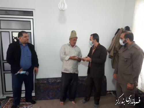 مسوولان نوکنده با خانواده شهید جمال لیوانی دیدار کردند