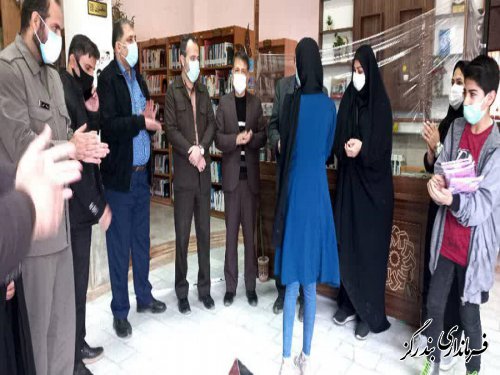 فعالان نوجوان حوزه كتاب در نوکنده تجليل شدند