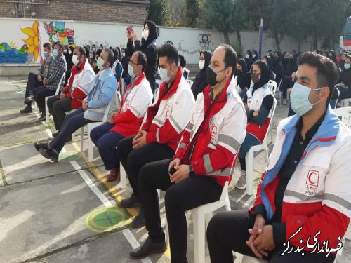 مانور زلزله و ایمنی در آموزشگاه مرحوم اسلامی نوکنده