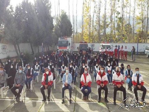بخشدار نوکنده آموزش برای مقابله با بلایای طبیعی را مهم خواند