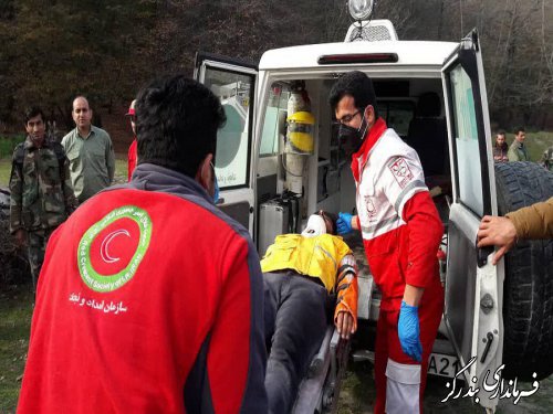 مانور اطفای حریق جنگلها در روستای استون آباد برگزار شد