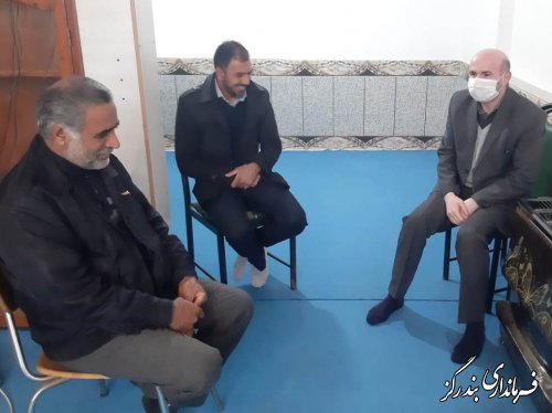 بازدید سرزده بخشدار مرکزی بندرگز از دهیاری روستای محمد آباد
