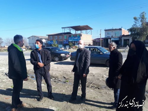 بازدید بخشدار مرکزی بندرگز از روستای دشتی کلاته شرقی