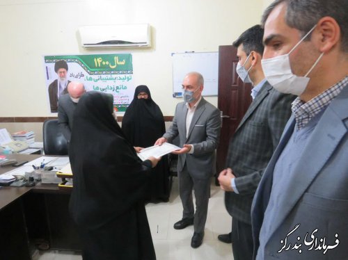 از بانوان دهیار و عضو شوراهای اسلامی روستاهای بخش مرکزی بندرگز تجلیل شد