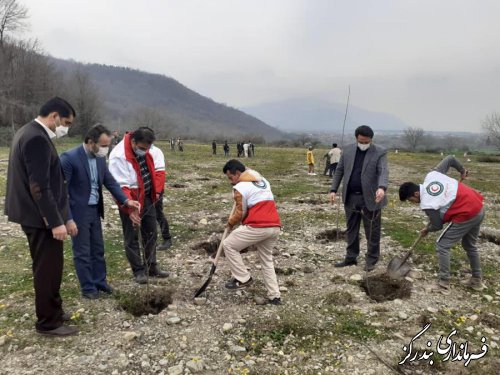 پویش ایران سرسبز در شهرستان بندرگز آغاز شد