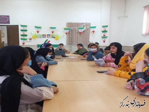 برگزاری مسابقه کتابخوانی در نوکنده