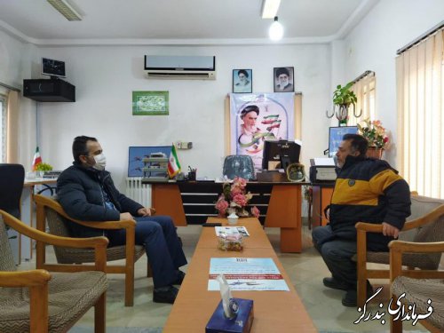 بخشدار نوکنده به صورت چهره به چهره با شهروندان دیدار کرد