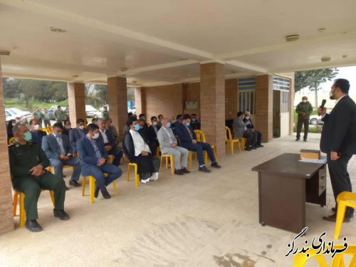 آیین روز درختکاری با حضور امام جمعه و فرماندار بندرگز
