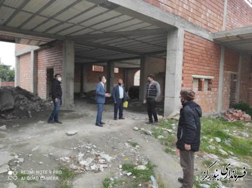 مسجد جامع روستای جفاکنده ۵۵ درصد پیشرفت فیزیکی دارد