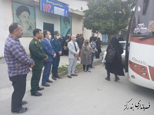 بازگشت کاروان راهیان نور شهرستان بندرگز