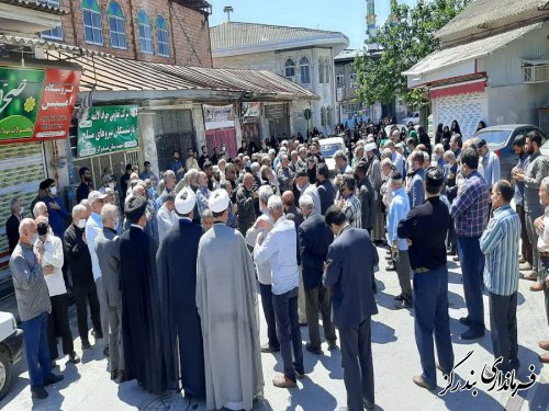 عزاداری مردم بندرگز در سالروز شهادت امام جعفر صادق (ع)