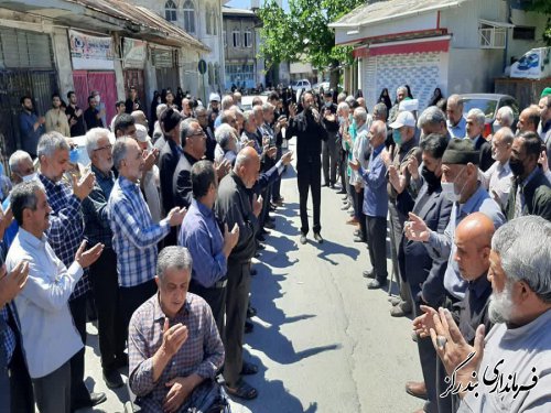 عزاداری مردم بندرگز در سالروز شهادت امام جعفر صادق (ع)