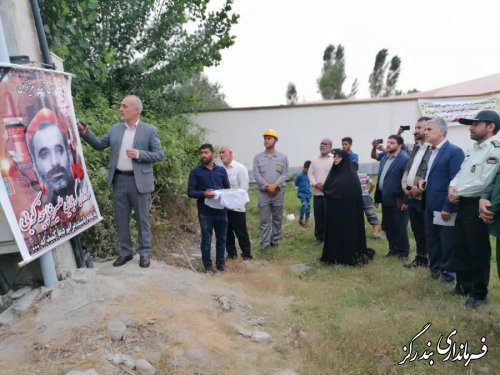 مشکلات روستای حسین آباد با حضور فرماندار بندرگز بررسی شد