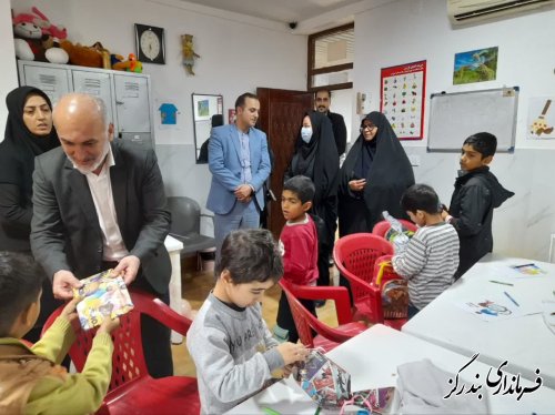 گزارش تصویری||بازدید فرماندار شهرستان بندرگز از مرکز روزانه توانبخشی ذهنی