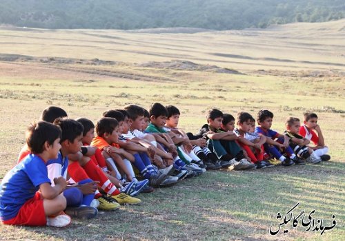  نخستین مدرسه فوتبال بخش لوه شهرستان گالیکش  افتتاح شد