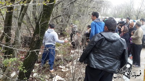 بامسافرین نوروزی در بخش لوه