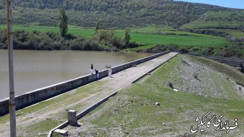 بازدید قاضوی بخشدار لوه از روستای دار آباد