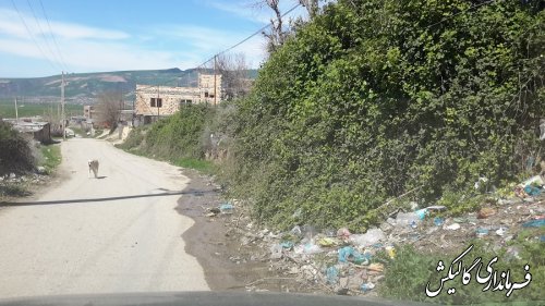 بازدید قاضوی بخشدار لوه از روستای دار آباد