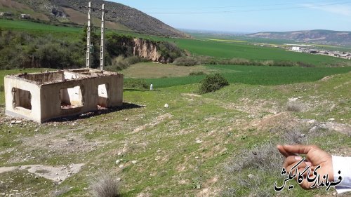 بازدید قاضوی بخشدار لوه از روستای دار آباد