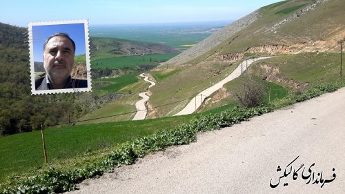 بازدید قاضوی بخشدار لوه از روستای منجلو