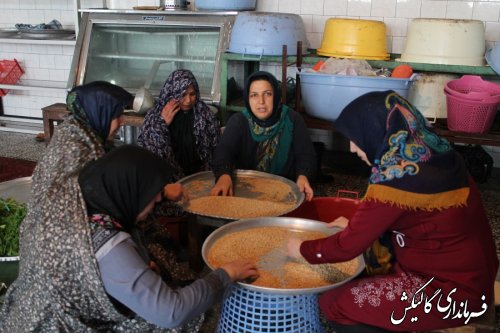 مراسم معنوی اعتکاف در شهرستان گالیکش آغاز شد 