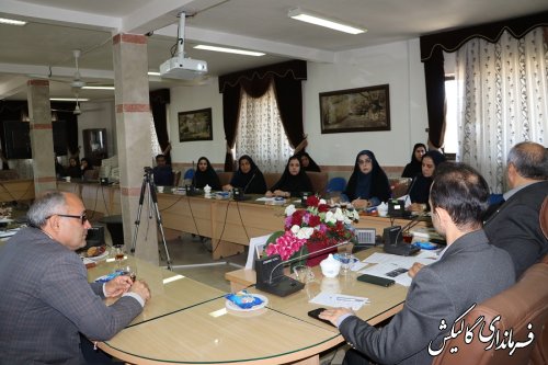 جلسه هماهنگی ستاد بزرگداشت هفته ملی جمعیت در گالیکش برگزار شد