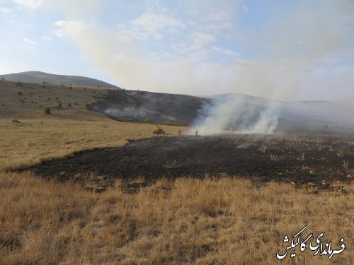 آتش سوزی پارک ملی گلستان بطور کامل مهارشد