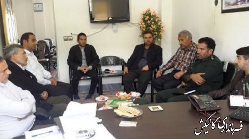 بخشدار لوه بر همکاری بیشتر دهیاران با بسیج تاکید کرد