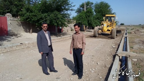طرح هادی در پنج روستای بخش مرکزی در حال اجرا می باشد